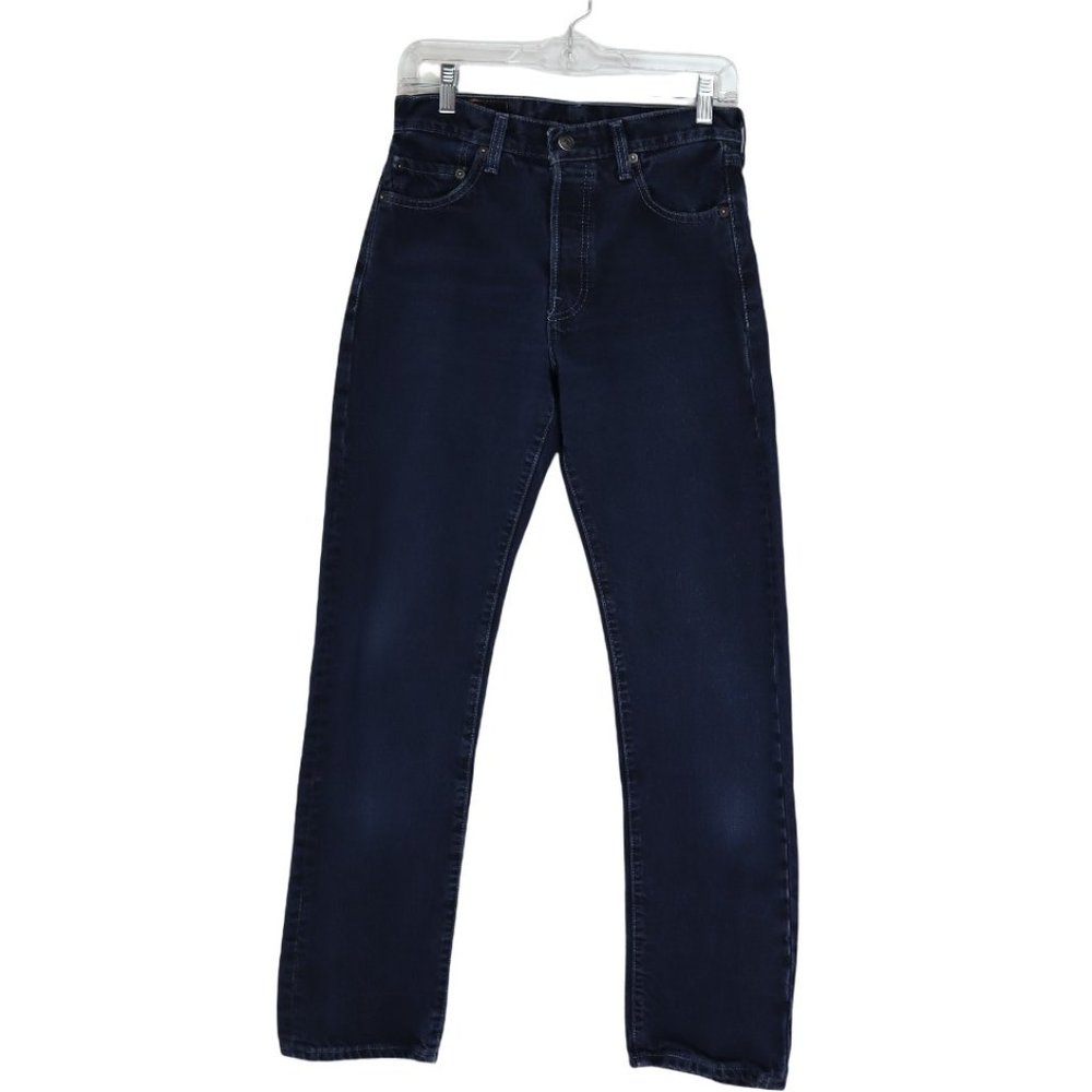Levi’s 501 Men's Size 29 X 32 Classic Button Fly Denim Straight Jeans Blue